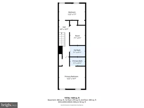 Floorplan - 1820 N Collington Ave, Baltimore, MD 21213 photo 2 of 4
