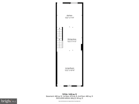 Floorplan - 1820 N Collington Ave, Baltimore, MD 21213 photo 3 of 4
