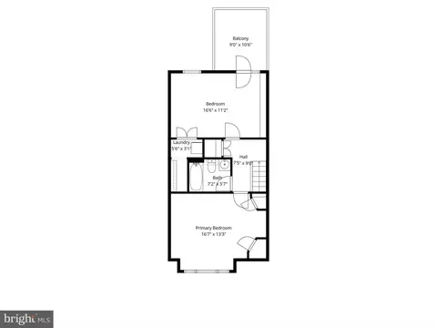 Floorplan - 3633 Elkader Rd, Baltimore, MD 21218 photo 2 of 4