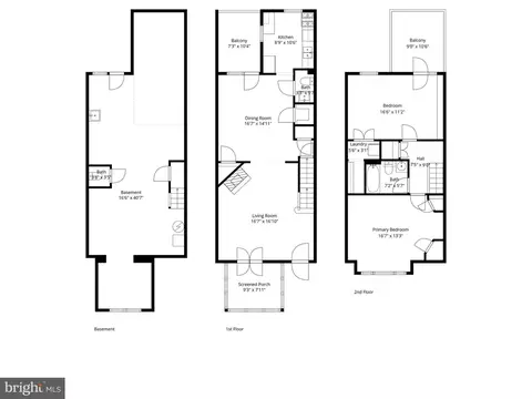 Floorplan - 3633 Elkader Rd, Baltimore, MD 21218 photo 4 of 4