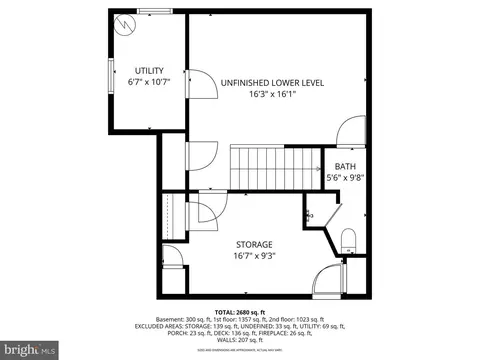Floorplan - 702 W Melrose Ave, Baltimore, MD 21210 photo 1 of 4
