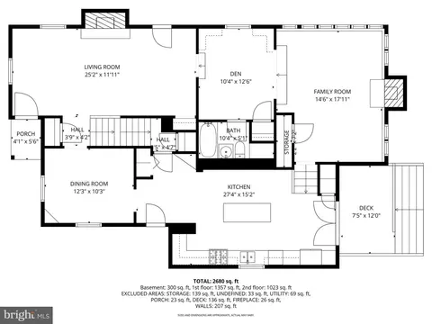 Floorplan - 702 W Melrose Ave, Baltimore, MD 21210 photo 2 of 4