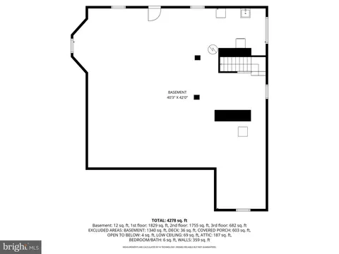 Floorplan - 4 Hillside Rd, Baltimore, MD 21210 photo 4 of 5