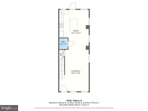 Floorplan - 3525 Cliftmont Ave, Baltimore, MD 21213 photo 2 of 4