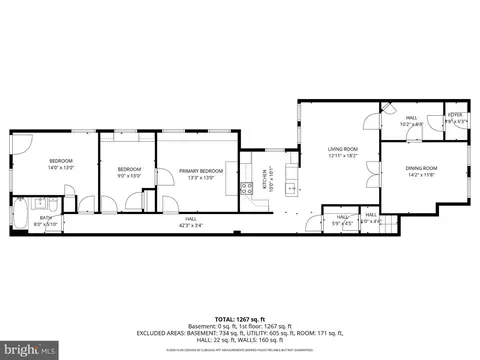 Floorplan - 2417 Eutaw Pl, Baltimore, MD 21217 photo 1 of 6