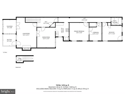 Floorplan - 2417 Eutaw Pl, Baltimore, MD 21217 photo 4 of 6