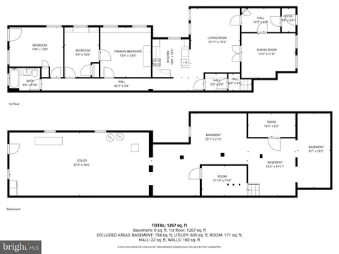 Floorplan - 2417 Eutaw Pl, Baltimore, MD 21217 photo 3 of 6