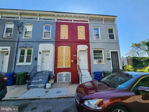 Exterior - 247 N Bruce St, Baltimore, MD 21223 photo 3 of 5