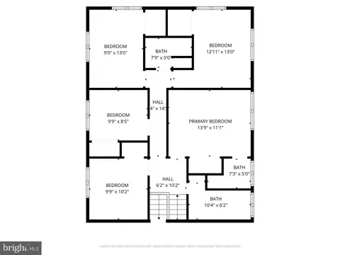 Floorplan - 5919 Winner Ave, Baltimore, MD 21215 photo 2 of 3