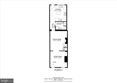 Floorplan - 1450 Riverside Ave, Baltimore, MD 21230 photo 1 of 2