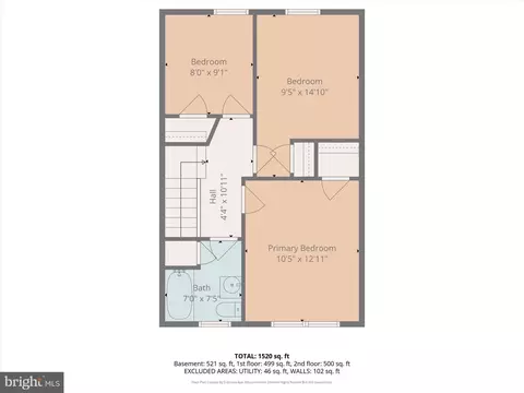 Floorplan - 3928 Grantley Rd, Baltimore, MD 21215 photo 3 of 4