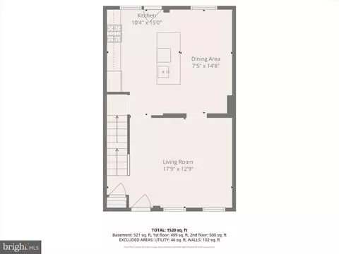 Floorplan - 3928 Grantley Rd, Baltimore, MD 21215 photo 2 of 4