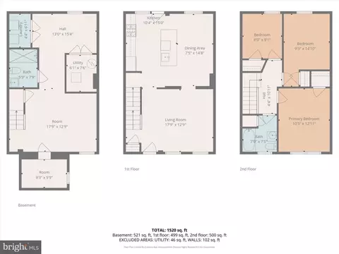 Floorplan - 3928 Grantley Rd, Baltimore, MD 21215 photo 4 of 4