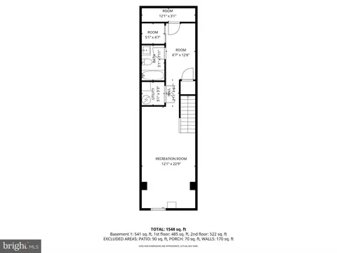 Floorplan - 1645 Normal Ave, Baltimore, MD 21213 photo 1 of 3