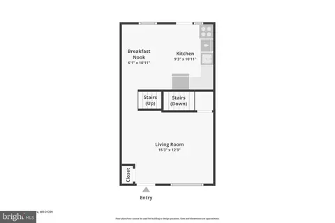 Floorplan - 542 Lucia Ave, Baltimore, MD 21229 photo 2 of 3