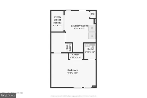 Floorplan - 542 Lucia Ave, Baltimore, MD 21229 photo 1 of 3