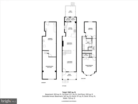 Floorplan - 3632 Hickory Ave, Baltimore, MD 21211 photo 1 of 4
