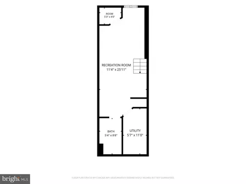 Floorplan - 1205 James St, Baltimore, MD 21223 photo 3 of 4