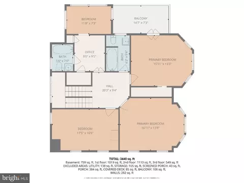 Floorplan - 207 Hawthorne Rd, Baltimore, MD 21210 photo 4 of 5