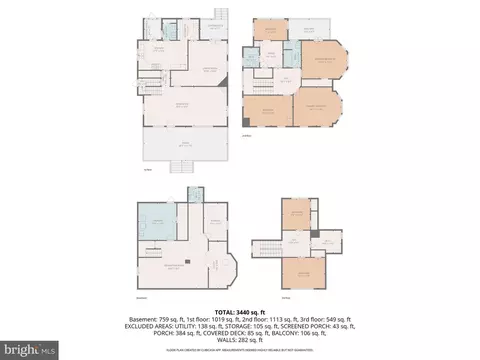 Floorplan - 207 Hawthorne Rd, Baltimore, MD 21210 photo 2 of 5