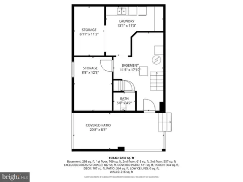 Floorplan - 404 Evesham Ave, Baltimore, MD 21212 photo 1 of 4