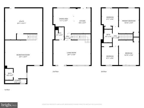 Floorplan - 3202 Dudley Ave, Baltimore, MD 21213 photo 4 of 4