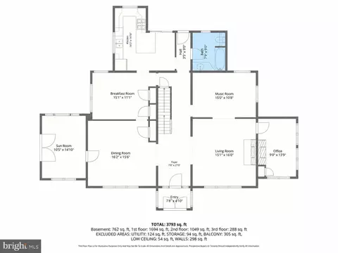 Floorplan - 3706 Menlo Dr, Baltimore, MD 21215 photo 1 of 5