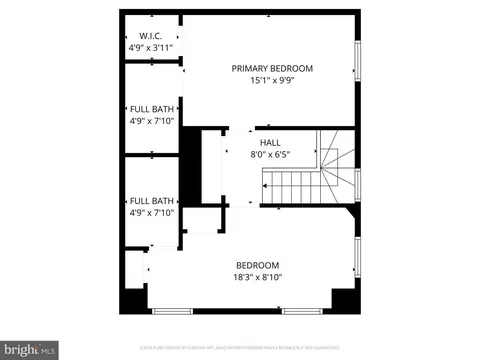 Floorplan - 823 S Sharp St, Baltimore, MD 21230 photo 2 of 3