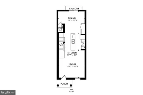 Floorplan - 4613 Dillon St, Baltimore, MD 21224 photo 1 of 2