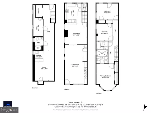 Floorplan - 3909 Norfolk Ave, Baltimore, MD 21216 photo 1 of 4