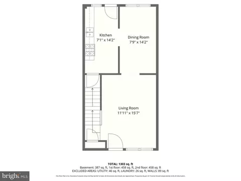 Floorplan - 515 Umbra St, Baltimore, MD 21224 photo 1 of 4