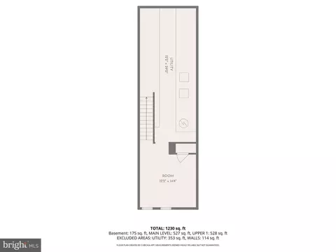 Floorplan - 1307 N Broadway, Baltimore, MD 21213 photo 3 of 4