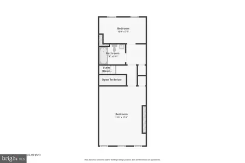 Floorplan - 1628 E Biddle St, Baltimore, MD 21213 photo 2 of 2
