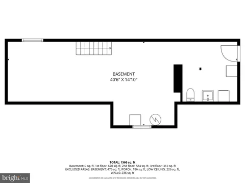 Floorplan - 3630 Old York Rd, Baltimore, MD 21218 photo 4 of 5