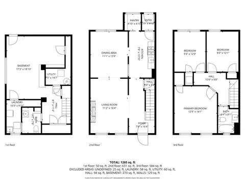 Floorplan - 1632 E 31st St, Baltimore, MD 21218 photo 4 of 4