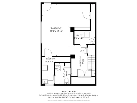 Floorplan - 1632 E 31st St, Baltimore, MD 21218 photo 1 of 4