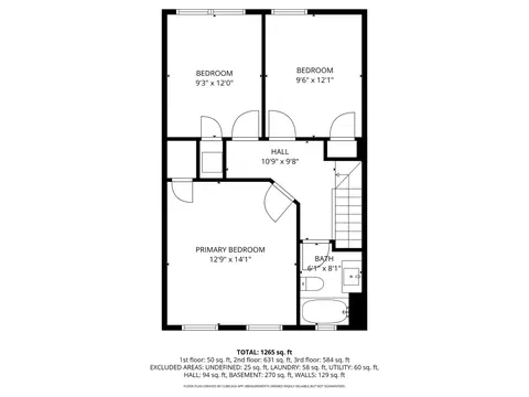 Floorplan - 1632 E 31st St, Baltimore, MD 21218 photo 3 of 4