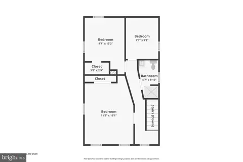Floorplan - 5702 Falls Rd, Baltimore, MD 21209 photo 3 of 3