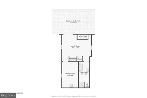 Floorplan - 5702 Falls Rd, Baltimore, MD 21209 photo 2 of 3