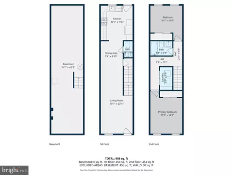Floorplan - 2630 Miles Ave, Baltimore, MD 21211 photo 1 of 4