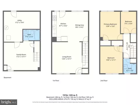Floorplan - 1411 Kenhill Ave, Baltimore, MD 21213 photo 1 of 1