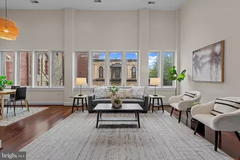 Living - 12 E Mount Vernon Pl #102, Baltimore, MD 21202 photo 2 of 3