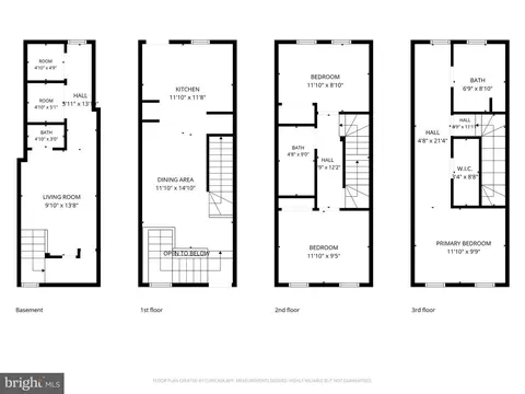 Floorplan - 124 N Mount St, Baltimore, MD 21223 photo 4 of 4