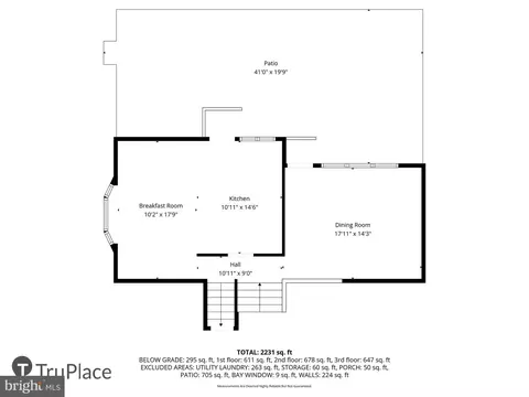 Floorplan - 3309 Olympia Ave, Baltimore, MD 21215 photo 2 of 5