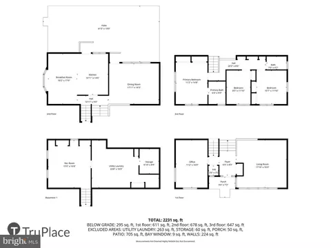 Floorplan - 3309 Olympia Ave, Baltimore, MD 21215 photo 5 of 5