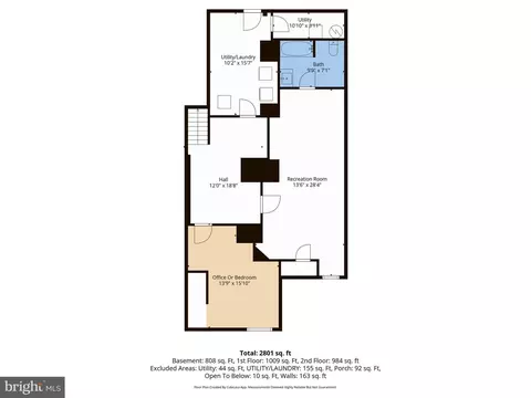 Floorplan - 815 Brooks Ln, Baltimore, MD 21217 photo 3 of 4