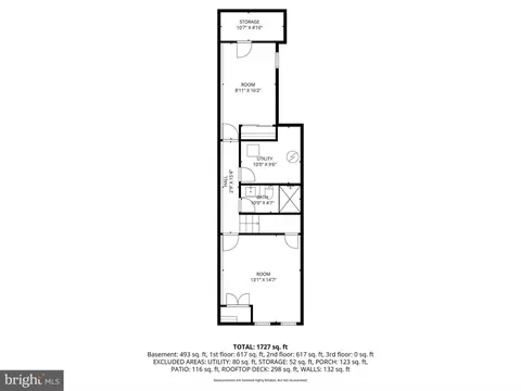 Floorplan - 1307 Haubert St, Baltimore, MD 21230 photo 3 of 5