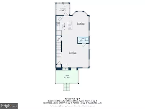Floorplan - 3712 Clarinth Rd, Baltimore, MD 21215 photo 1 of 3