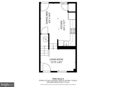 Floorplan - 2731 Round Rd, Baltimore, MD 21225 photo 3 of 4
