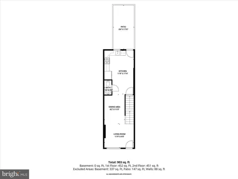 Floorplan - 3922 Mount Pleasant Ave, Baltimore, MD 21224 photo 1 of 4